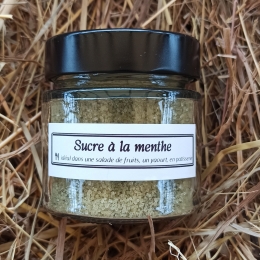 Sucre à la menthe poivrée